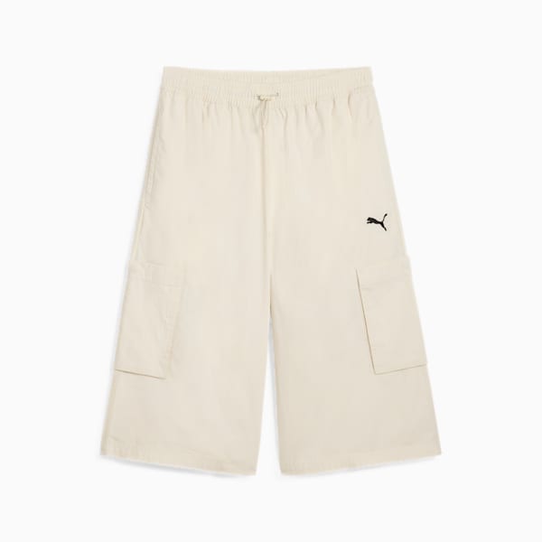 FUTURE ARCHIVE Relaxed Fit 16" Cargo Jorts, Alpine Snow, extralarge-IND